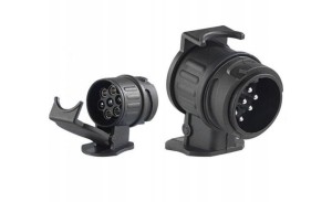 Adapter Redukcja Przejściówka gniazdo hak 13/7 PIN